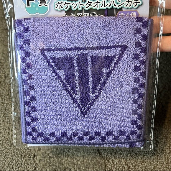 FuRyu Touken Ranbu Minna no Kuji Pocket Towel Handkerchief Suishinshi Masahide - Picture 4 of 7
